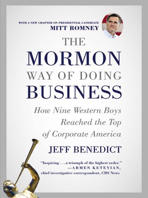 cover image of The Mormon Way of Doing Business